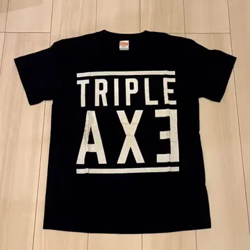 TRIPLE AXE 티셔츠 S 사이즈 블랙