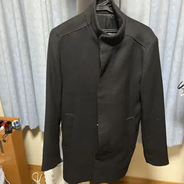 블랙 체스터 코트