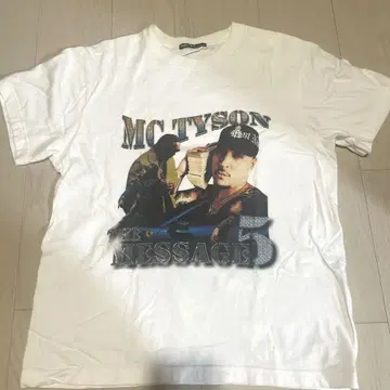 MC TYSON THE MESSAGE 5 투어 티셔츠