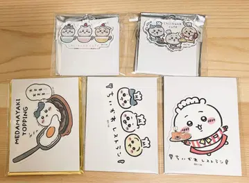 치이카와 레스토랑 아크릴 키링 스티커 씰 묶음 판매