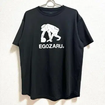 EGOZARU 에고자루 T셔츠 XL 블랙 B5