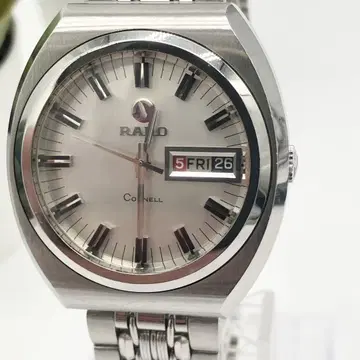 가동 RADO Cornell 자동 와인딩 시계 연마 세척 완료 A22