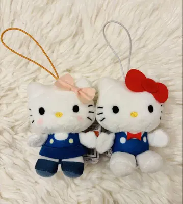 [새상품 익명] 헬로키티 키티 50주년 2체 세트 프라이스 한정품