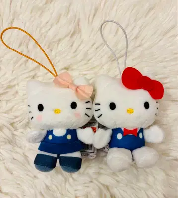 [새상품 익명] 헬로키티 키티 50주년 2체 세트 프라이스 한정품