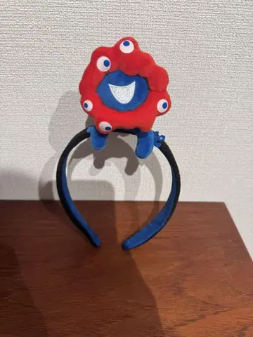 캐릭터 머리띠 빨간색과 파랑