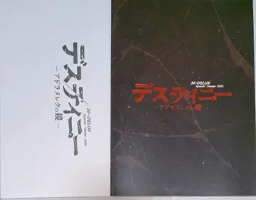 30-DELUX 데스티니 2025 팜플렛 & 대본