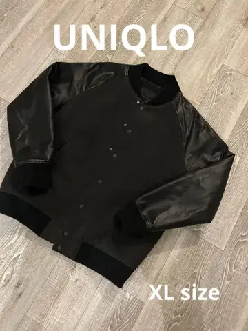 유니클로 바시티 자켓 XL