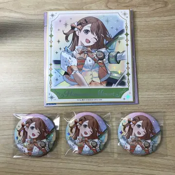 프로세카 감사제 미니 색지 캔뱃지 하나사토 미노리