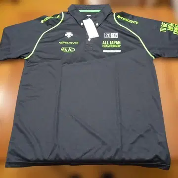미사용 DESCENTE AllJapan championship 피케 셔츠