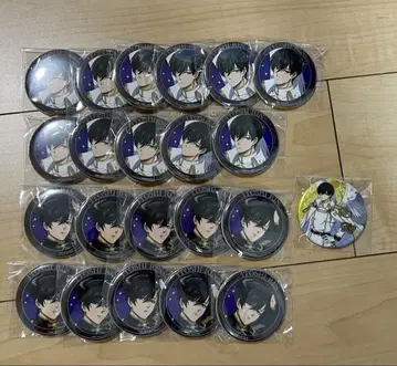 블루 록 천사와 악마 캔뱃지 파보테리아 린