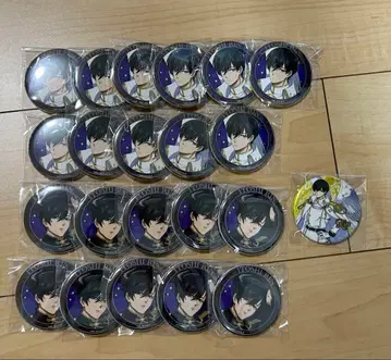 블루 록 천사와 악마 캔뱃지 파보테리아 린