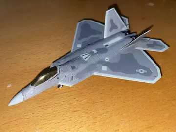 에프토이즈 비행기 모형 미국 공군 F-22 Raptor 1/144