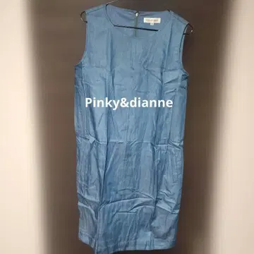 Pinky&Dianne 슬리브리스 원피스 38 데님 블루