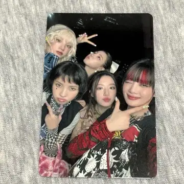 i-dle 일본 투어 그룹 포토 트레이딩 카드