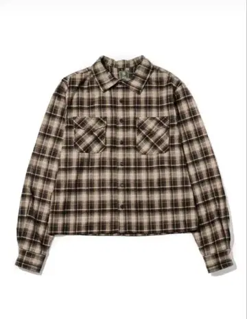 noen 웨스턴 섀도우 체크 brown