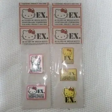 키티 30주년전 핀즈&마그넷 세트