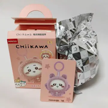 치이카와 MINISO 한정판 페이스 체인지 모몽가 새상품