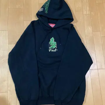 고품질 Schott NYC 레어 디자인 샷 후드티 후디 XL