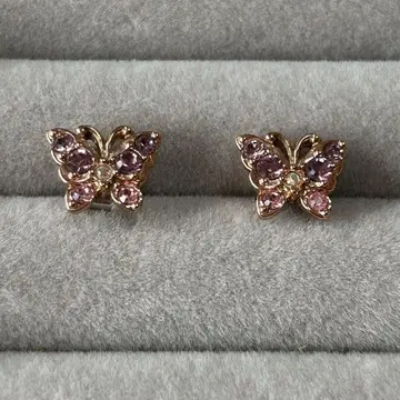 가격 인하 가능 ANNA SUI 나비 모티브 귀걸이
