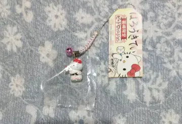레어 나가사키 한정판 비드로 키티 스트랩