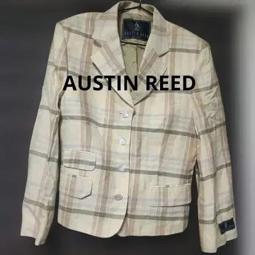 AUSTIN REED 베이지 체크 블레이저