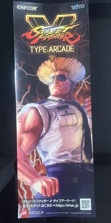 스트리트 파이터 V 단편 포스터 가일 CAPCOM