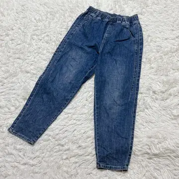 [ c6281 ] 데님 청바지 허리밴딩 블루