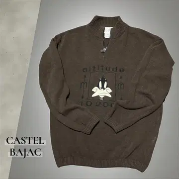 [ CASTELBAJAC ] 까스텔바작 니트 스웨터 더피덕