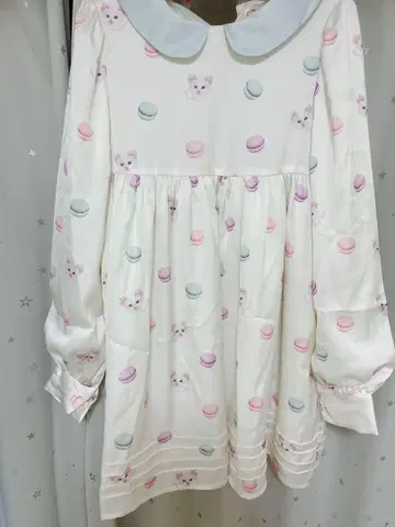 Rose Marie seoir 고양이와 마카롱 원피스