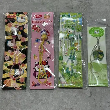 헬로키티 고토치 키티 비즈 스트랩 교토 오키나와 신슈