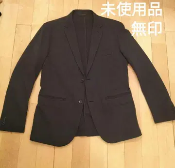 [미사용품] 무인양품 테일러드 자켓 다크 네이비 L