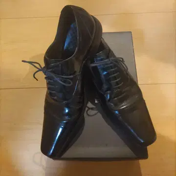 COMME CA MEN 블랙 드레스/비즈니스 슈즈 25.5cm