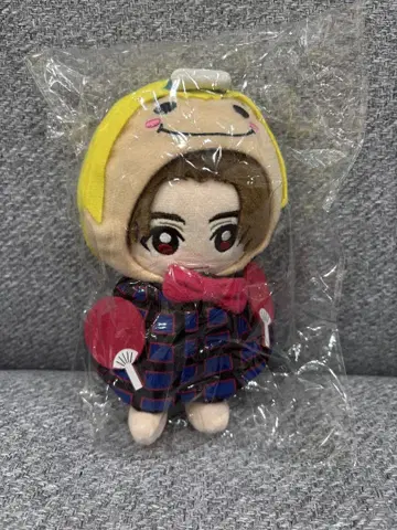 쟈니즈 봉제 인형 체크 무늬