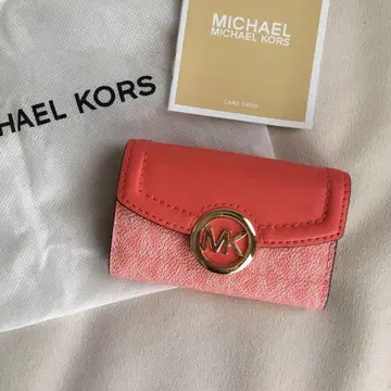 새상품 마이클코어스 MICHEAL KORS 레드 키케이스
