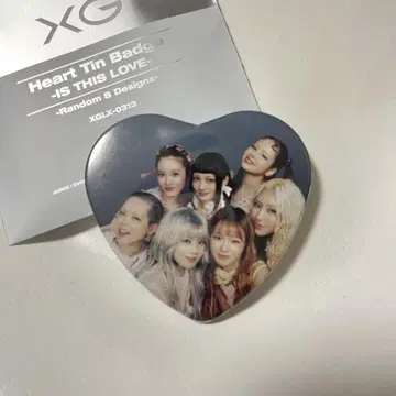 XG Heart Tin Badge 멤버 전원