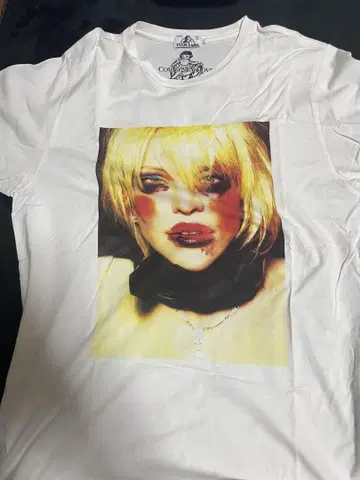 HYSTERIC GLAMOUR COURTNEY LOVE 티셔츠 L