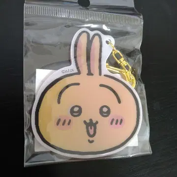 치이카와 (먼작귀) 외출이 기대되는 렌티큘러 아크릴 키링 토끼