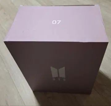 BTS MERCH BOX#7 FC MERCH PACK 회원 한정판