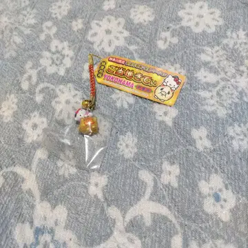 레어 요코하마 차이나타운 금돈 한정판 키티 스트랩