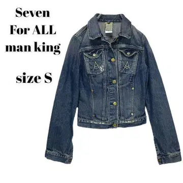 Seven for ALL man king 데님 자켓 G S