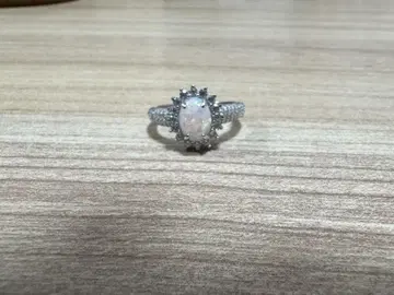 오팔 실버 925 반지