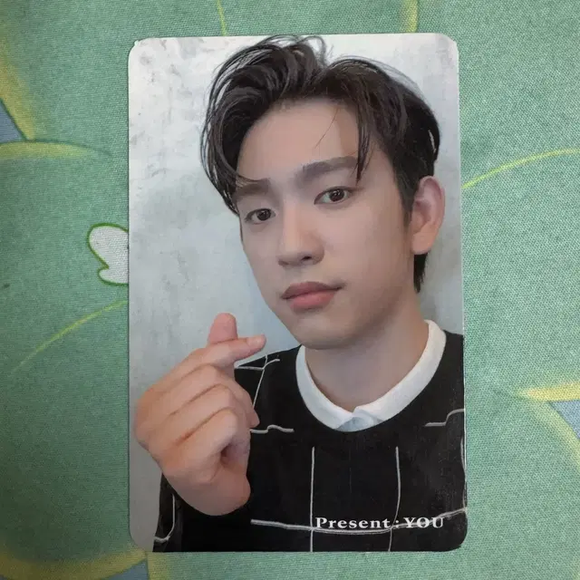 갓세븐 박진영 Present : YOU 앨범 포토카드 포카