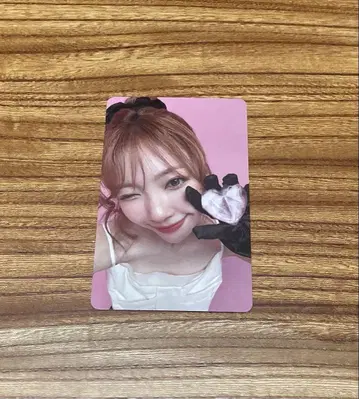 NiziU 마유카 1만 엔 특전 트레이딩 카드
