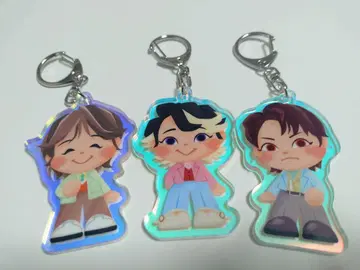 미세스 팝업 가챠 아크릴 키링 3개 세트