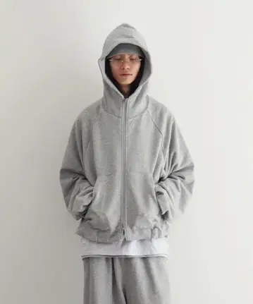KAIKO Cloud parka 'TOP GRAY'