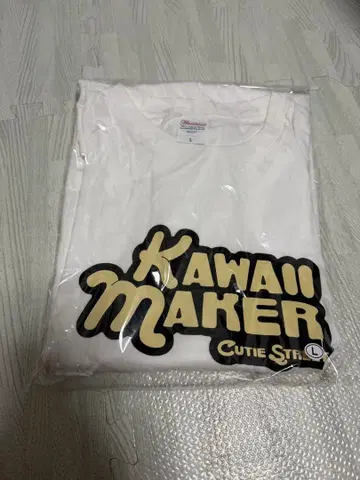 큐스트 CUTIE STREET KAWAII MAKER 티셔츠 L 사이즈