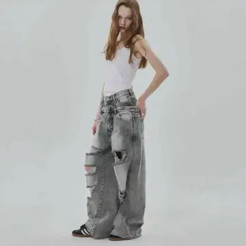 THETOE Lexington Double Belt Denim Pants