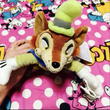 디즈니 리조트 파울 페로우 어깨 탑승 봉제 인형