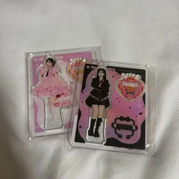 FRUITSZIPPER 마츠모토 카렌 하트 의상 블랙 의상 2세트