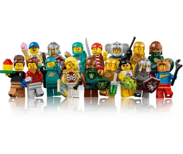 레고 Lego 21358 캡슐 머신 미니 피규어만 아이템 포함 16개